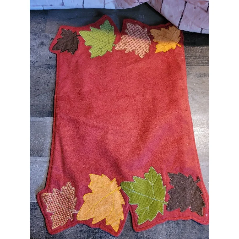 Harvest leaf leaves Fall autumn placemat table decor‎